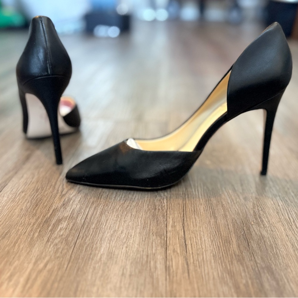Jessica Simpson Prizma Leather d'Orsay Pumps - Picture 3 of 6